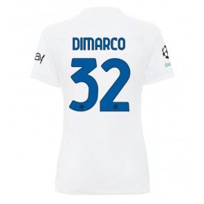 Inter Milan Federico Dimarco #32 Udebanetrøje Dame 2023-24 Kort ærmer